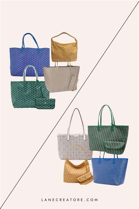 goyard inspired fabric|alternative to Goyard tote.